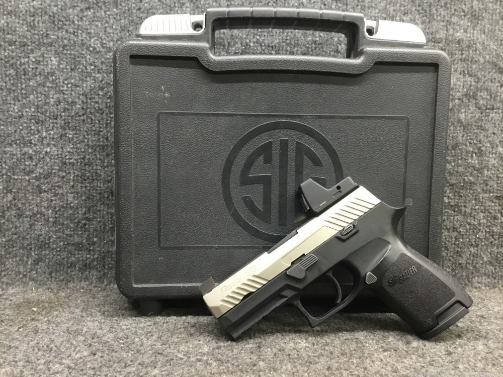Sig Sauer 9mm Box Trijicon RMR Two Mags 9 mm -img-0