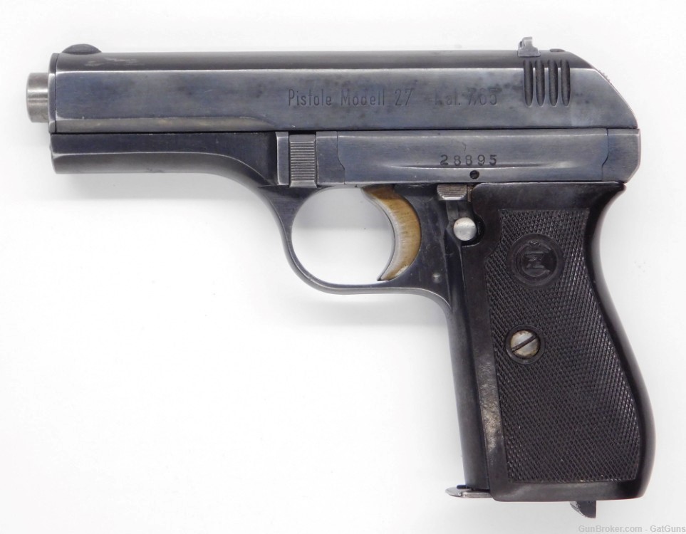 Bohmische Waffenfrabrick, CZ Pistole Modell 27, 7.65 (.32 ACP)-img-0