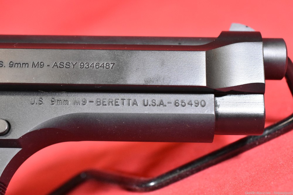 Beretta M9 9mm 4.9" 15rd J92M9A0M 92 92FS M9-M9-img-6
