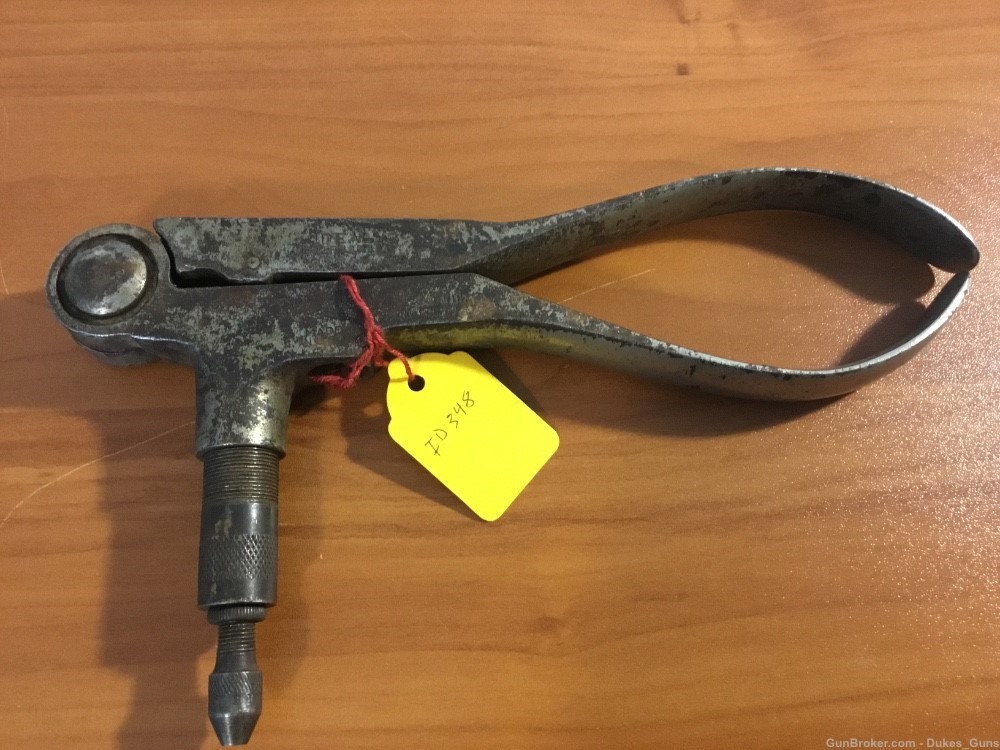 Vintage IDEAL MFG. CO. 348 Win. Reloading tool RARE (ID348)-img-0