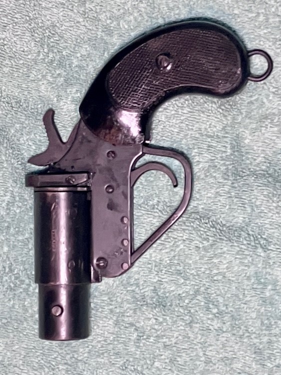WWII BRITISH MILITARY NO2 MK5 FLARE GUN 26MM -img-20