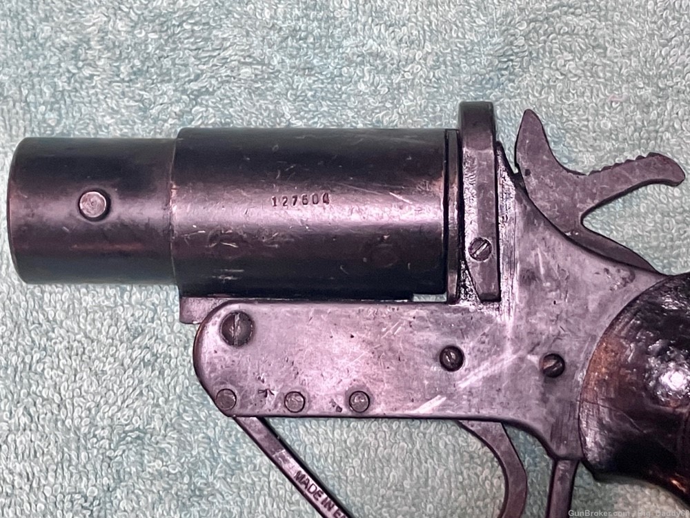 WWII BRITISH MILITARY NO2 MK5 FLARE GUN 26MM -img-2