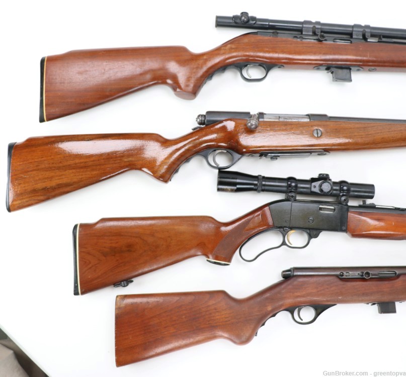 1 Lot of 4 Various Mossberg Rifles and shotgun - Gunsmith Special!-img-2
