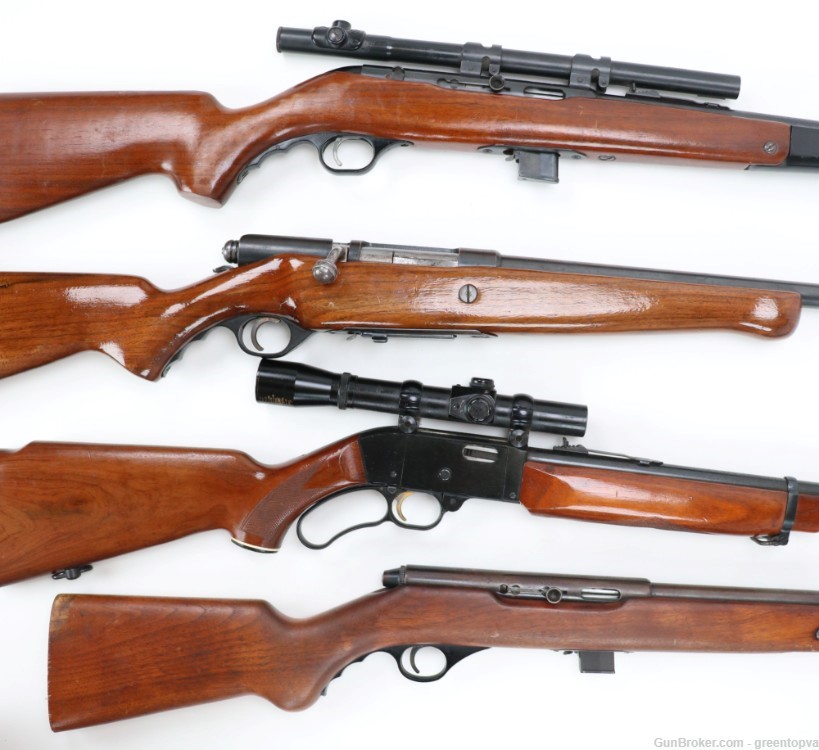 1 Lot of 4 Various Mossberg Rifles and shotgun - Gunsmith Special!-img-4
