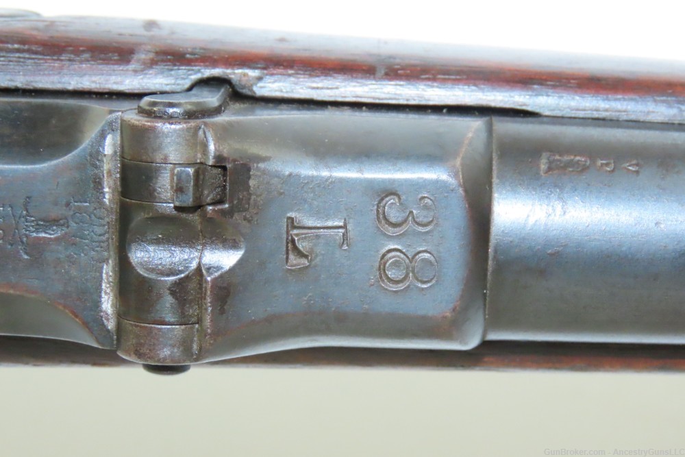 Antique U.S. SPRINGFIELD M1873 TRAPDOOR .45-70 GOVT Rifle NEW JERSEY Marked-img-10