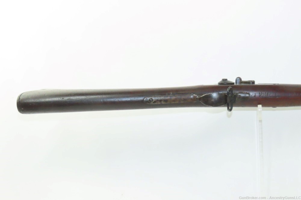 Antique U.S. SPRINGFIELD M1873 TRAPDOOR .45-70 GOVT Rifle NEW JERSEY Marked-img-7