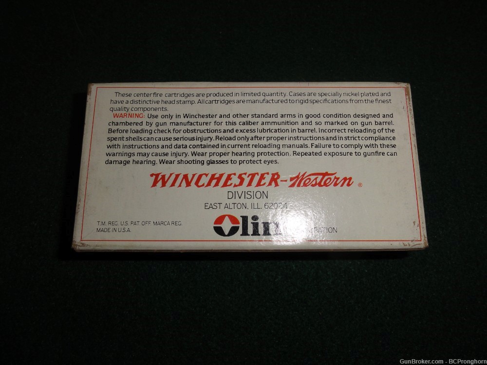 20 Rnds Vintage Factory Winchester John Wayne .32-40 WCF, 165 gr SP-img-1