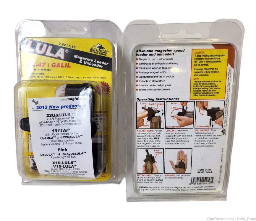 LULA Magazine Loader Unloader AK-47 / Galil 7.62mm 5.56 mags-img-1