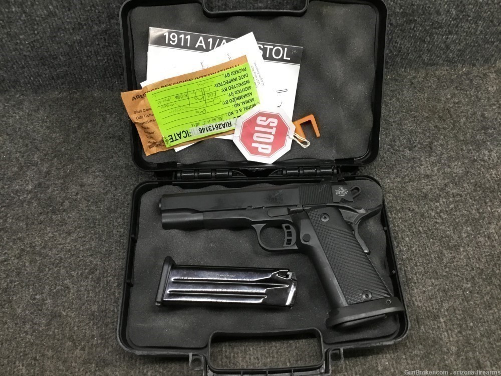 Rock Island M1911A2 FS Tact-II 10mm Box Two Mags-img-1