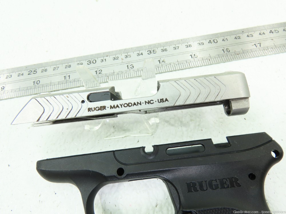 Ruger LCP 380 Stainless Slide Barrel & Repair Parts-img-2
