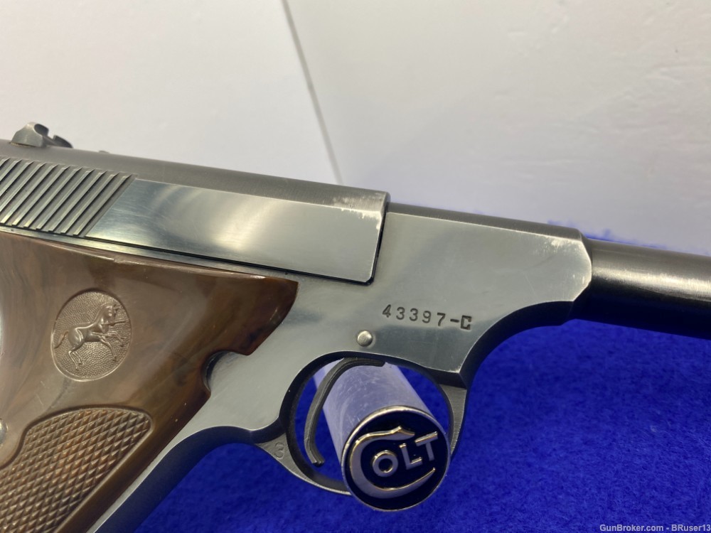1952 Colt Challenger 22LR Blue *FROM WOODSMAN FAMILY OF RIMFIRE PISTOLS*-img-20