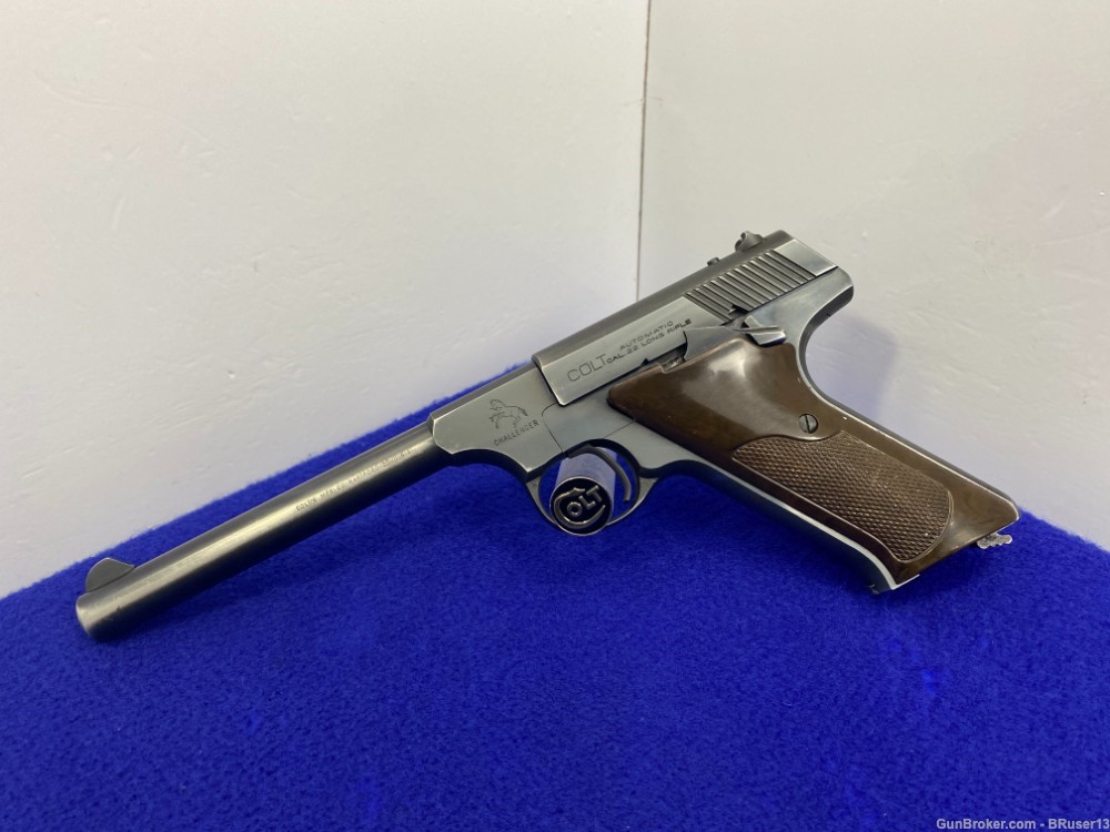 1952 Colt Challenger 22LR Blue *FROM WOODSMAN FAMILY OF RIMFIRE PISTOLS*-img-0