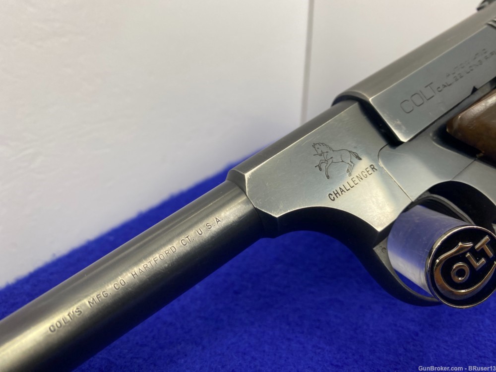 1952 Colt Challenger 22LR Blue *FROM WOODSMAN FAMILY OF RIMFIRE PISTOLS*-img-8
