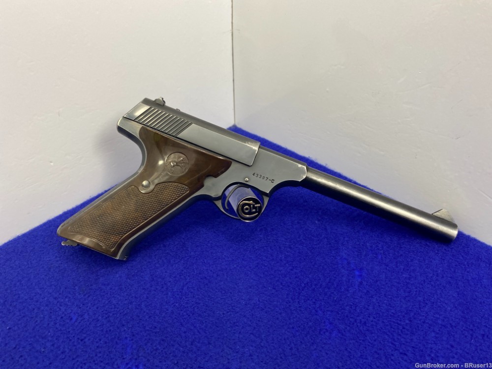 1952 Colt Challenger 22LR Blue *FROM WOODSMAN FAMILY OF RIMFIRE PISTOLS*-img-14