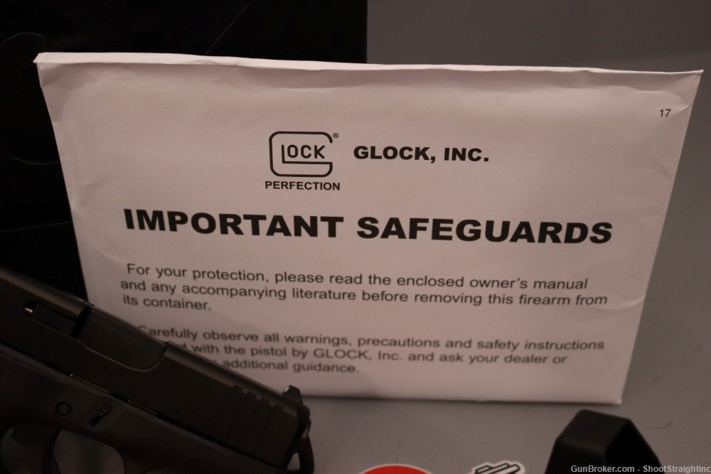 Glock 43X 9mm 3.41" w/ Box - NEW - -img-5