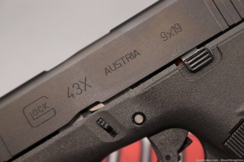 Glock 43X 9mm 3.41" w/ Box - NEW - -img-19