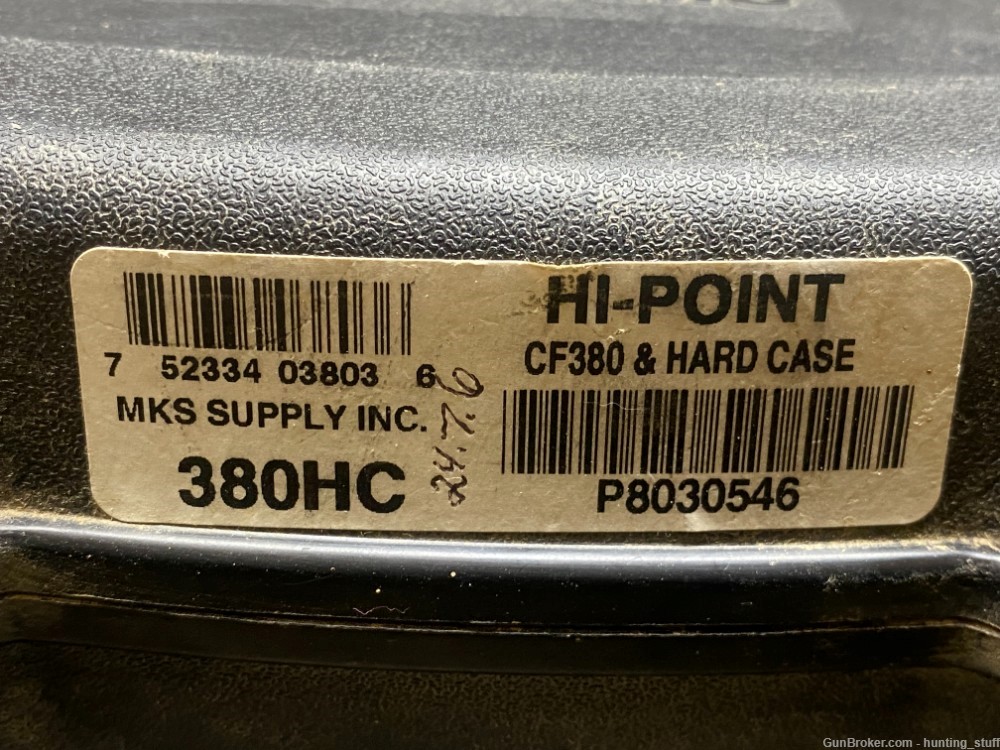 Hi-Point CF380 380 ACP Black Finish W/Hard Case 3.5" BBL 8+1-img-15