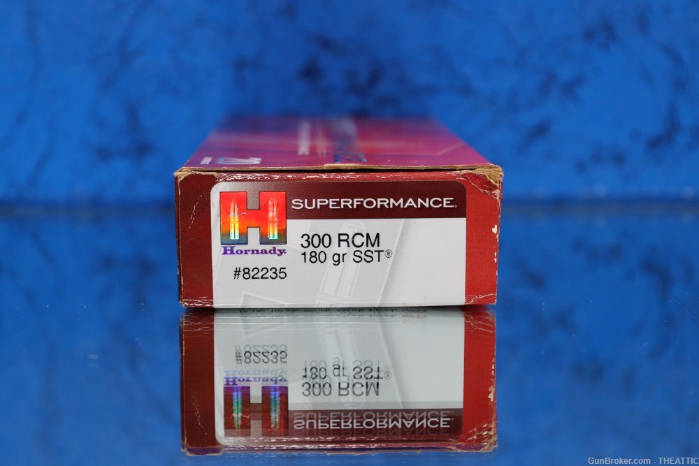 HORNADY SUPERFORMANCE 300 RUGER COMPACT MAGNUM RCM 180GR SST #82235-img-2