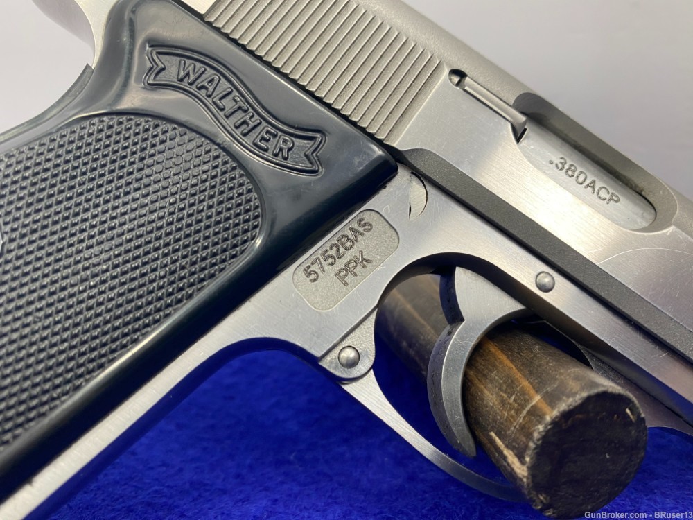 Walther / S&W PPK .380 ACP Stainless 3 1/4" *FAMOUS SEMI-AUTOMATIC PISTOL*-img-24
