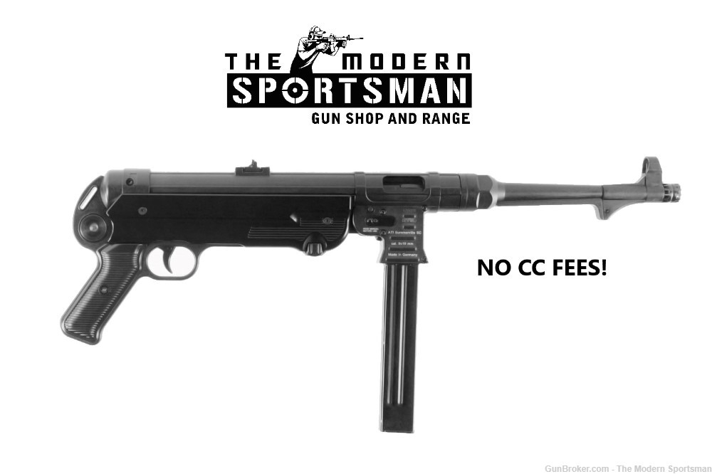 GSG MP40 9mm Pistol 10.8" WW2 American Tactical -img-0