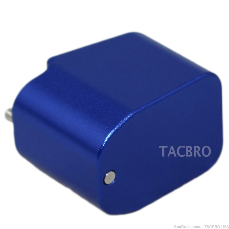 TACBRO Smith/Wesson M&P Full Size +6/+5 9mm/.40 Magazine Extension - Blue-img-1