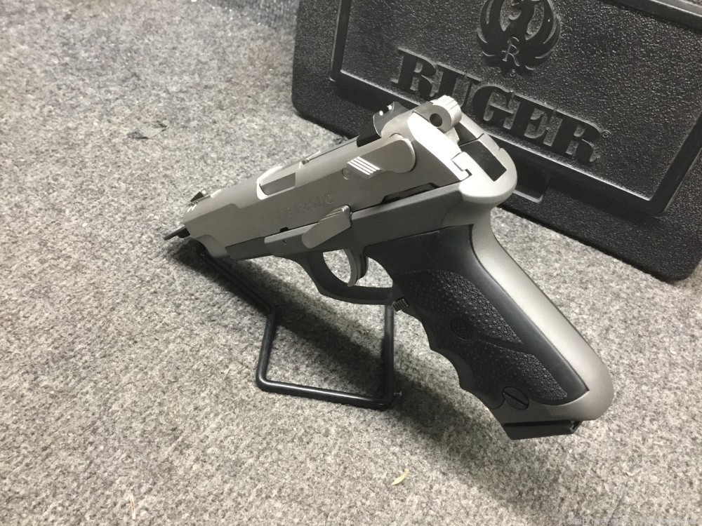 Ruger P89 Stainless 9MM Semi Auto Pistol Box 3- Mags-img-5
