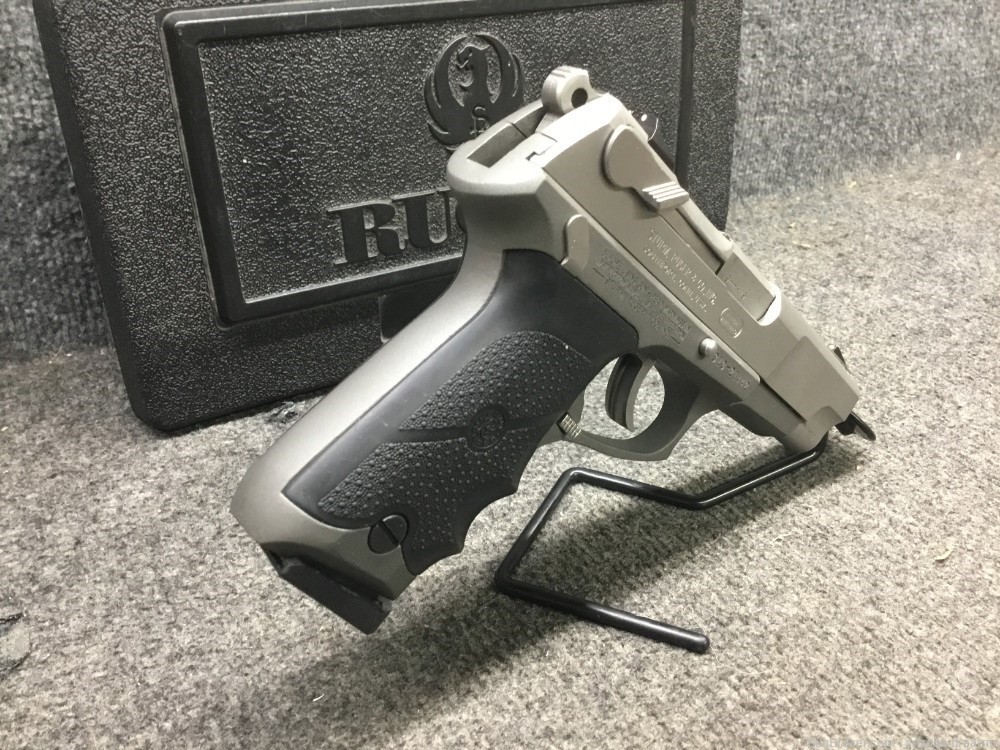 Ruger P89 Stainless 9MM Semi Auto Pistol Box 3- Mags-img-1