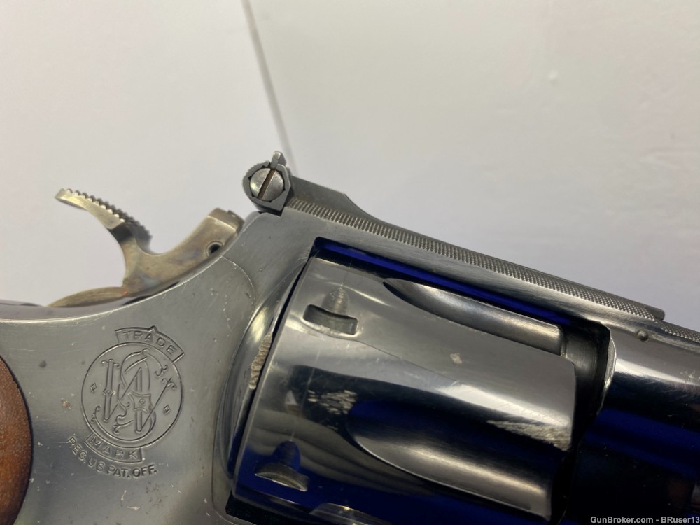 Smith & Wesson 27-2 .357 Mag Blue 3 1/2" *BIG BEEFY SNUB NOSE SMITH DA*-img-27