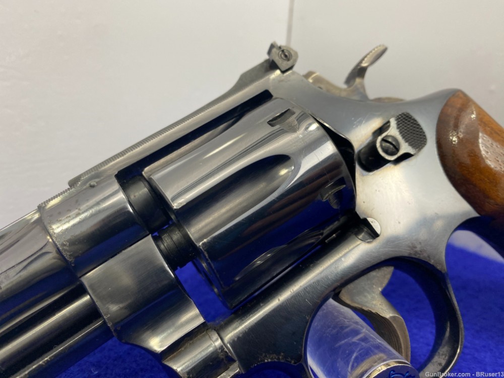 Smith & Wesson 27-2 .357 Mag Blue 3 1/2" *BIG BEEFY SNUB NOSE SMITH DA*-img-12