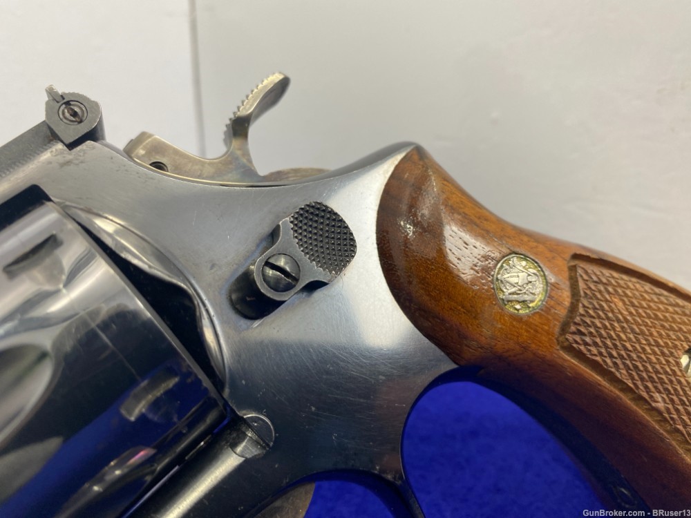 Smith & Wesson 27-2 .357 Mag Blue 3 1/2" *BIG BEEFY SNUB NOSE SMITH DA*-img-5