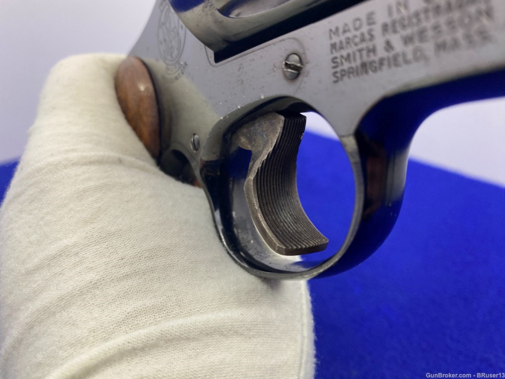 Smith & Wesson 27-2 .357 Mag Blue 3 1/2" *BIG BEEFY SNUB NOSE SMITH DA*-img-49
