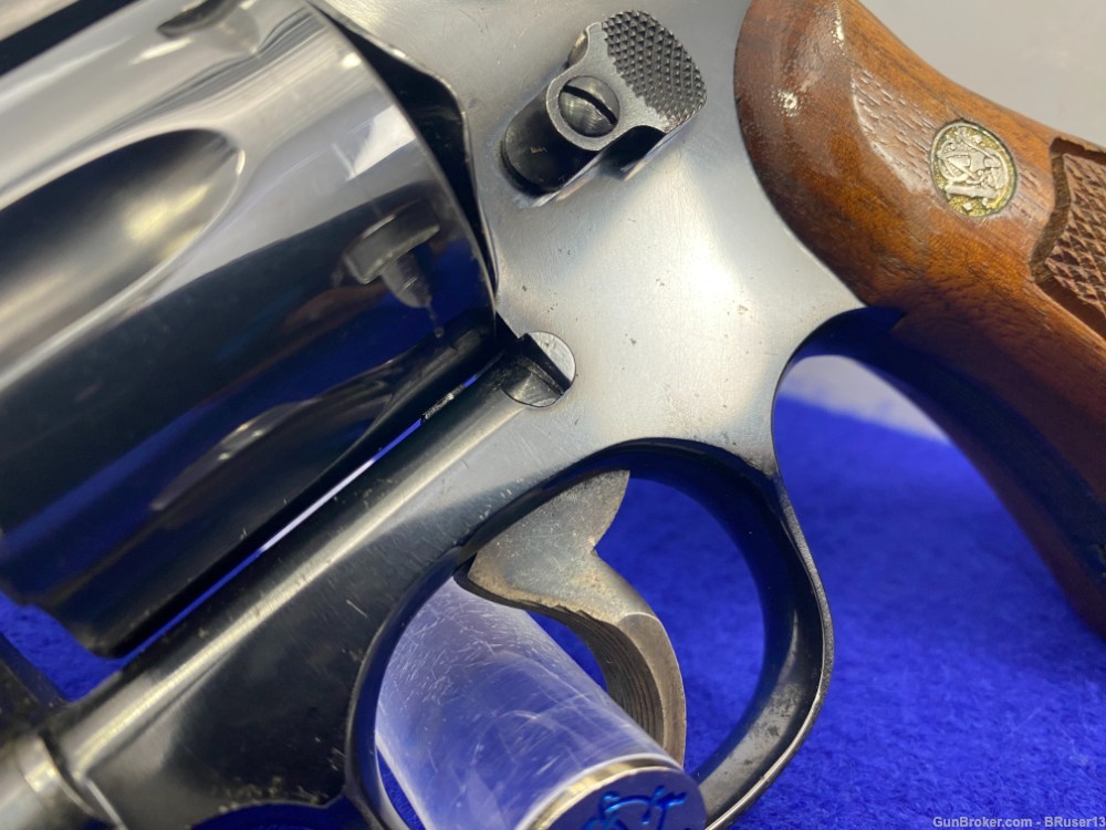 Smith & Wesson 27-2 .357 Mag Blue 3 1/2" *BIG BEEFY SNUB NOSE SMITH DA*-img-6