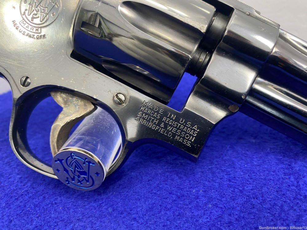 Smith & Wesson 27-2 .357 Mag Blue 3 1/2" *BIG BEEFY SNUB NOSE SMITH DA*-img-24