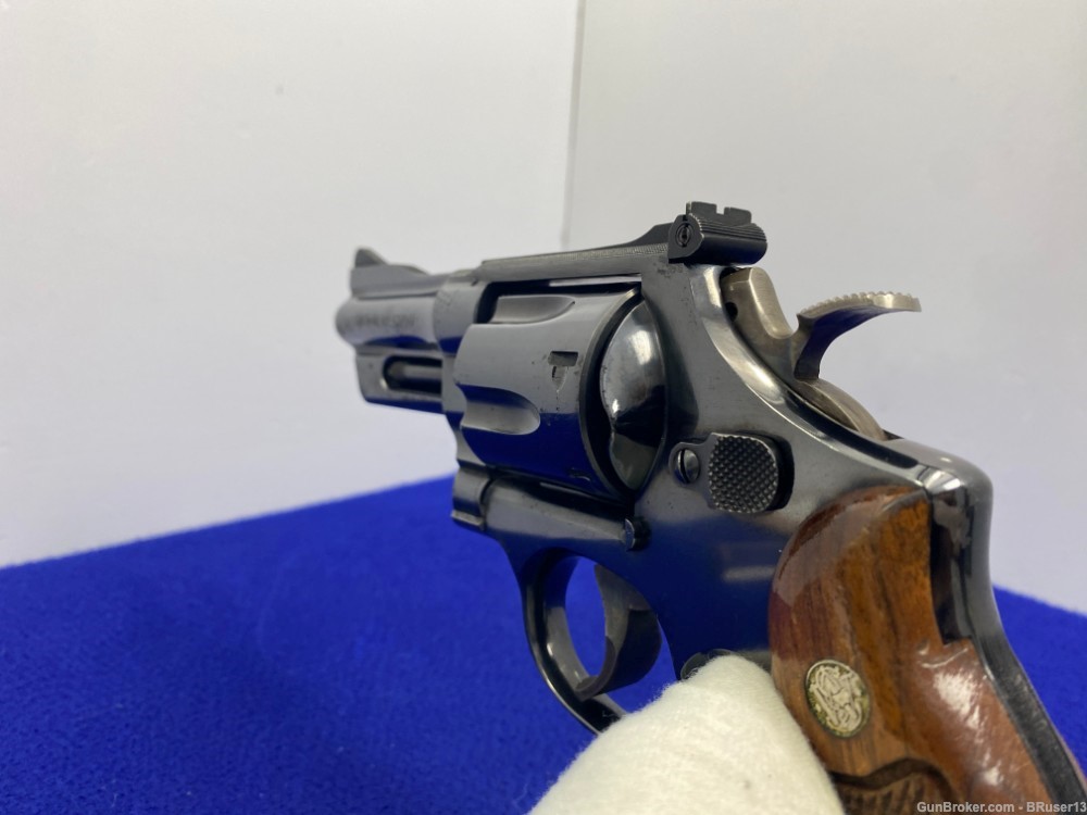 Smith & Wesson 27-2 .357 Mag Blue 3 1/2" *BIG BEEFY SNUB NOSE SMITH DA*-img-41