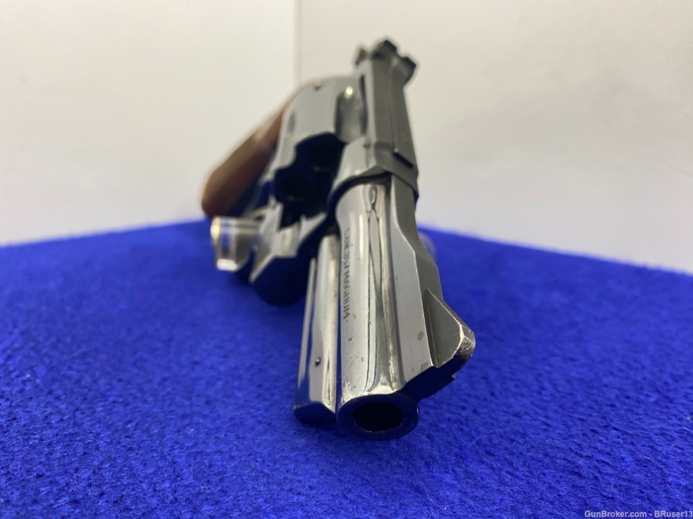 Smith & Wesson 27-2 .357 Mag Blue 3 1/2" *BIG BEEFY SNUB NOSE SMITH DA*-img-32