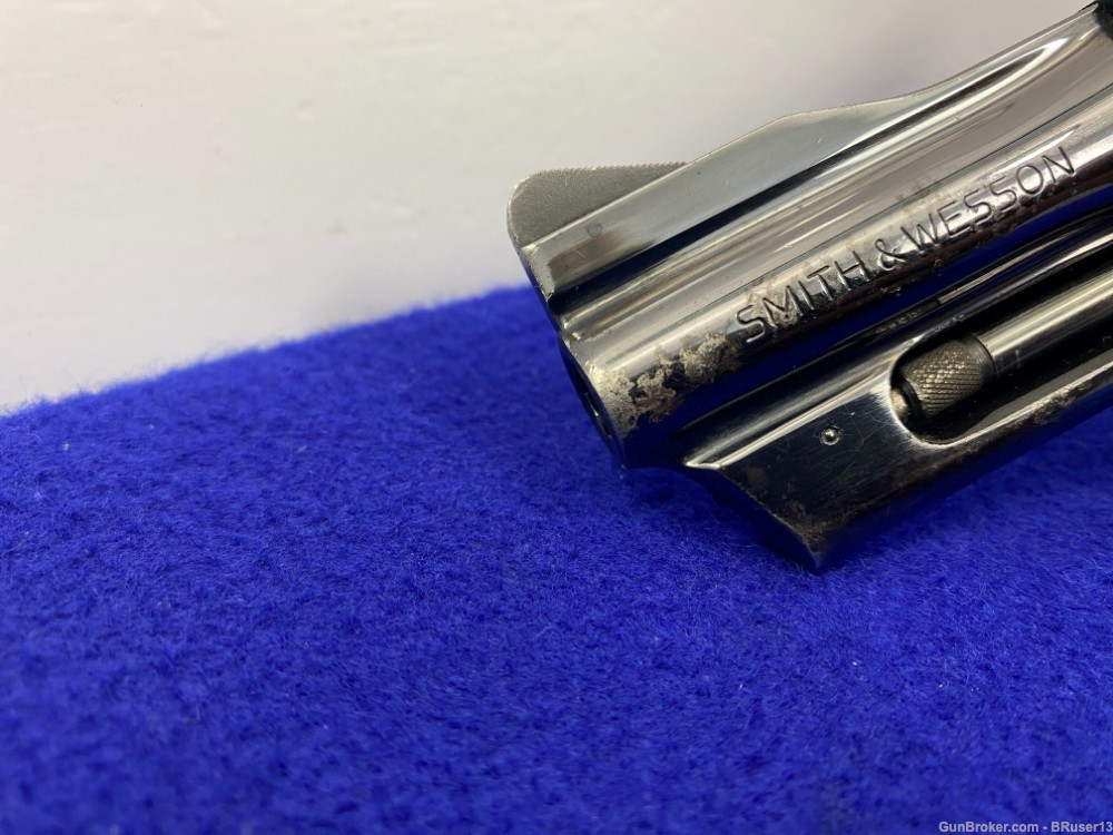 Smith & Wesson 27-2 .357 Mag Blue 3 1/2" *BIG BEEFY SNUB NOSE SMITH DA*-img-15