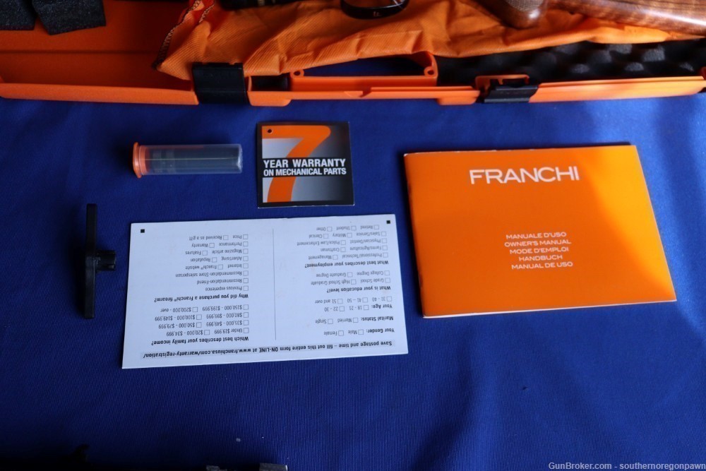 Franchi Instict LX over under Shotgun 12ga 3" 28" in 99% original box -img-80