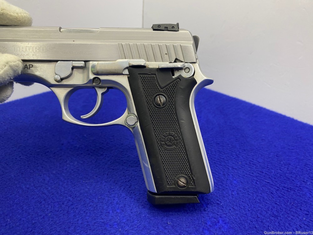 Taurus PT-911 9mm Stainless 3.75" *COMPACT VARIATION OF MODEL 92 SERIES*-img-36