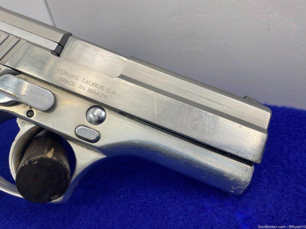 Taurus PT-911 9mm Stainless 3.75" *COMPACT VARIATION OF MODEL 92 SERIES*-img-20