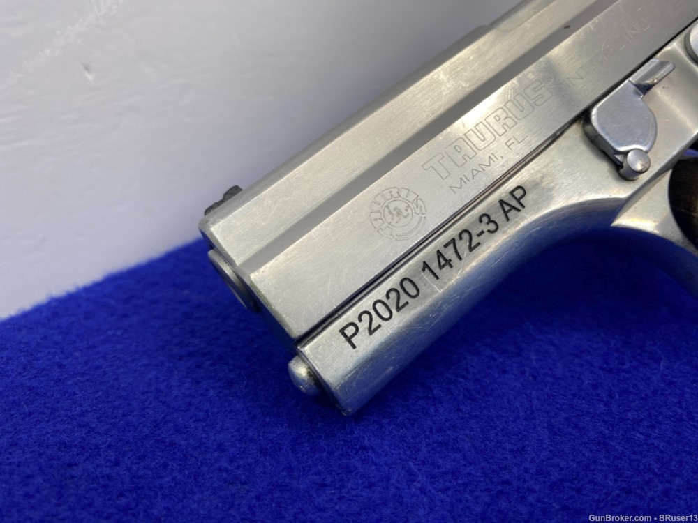Taurus PT-911 9mm Stainless 3.75" *COMPACT VARIATION OF MODEL 92 SERIES*-img-9