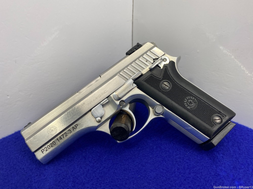 Taurus PT-911 9mm Stainless 3.75" *COMPACT VARIATION OF MODEL 92 SERIES*-img-0