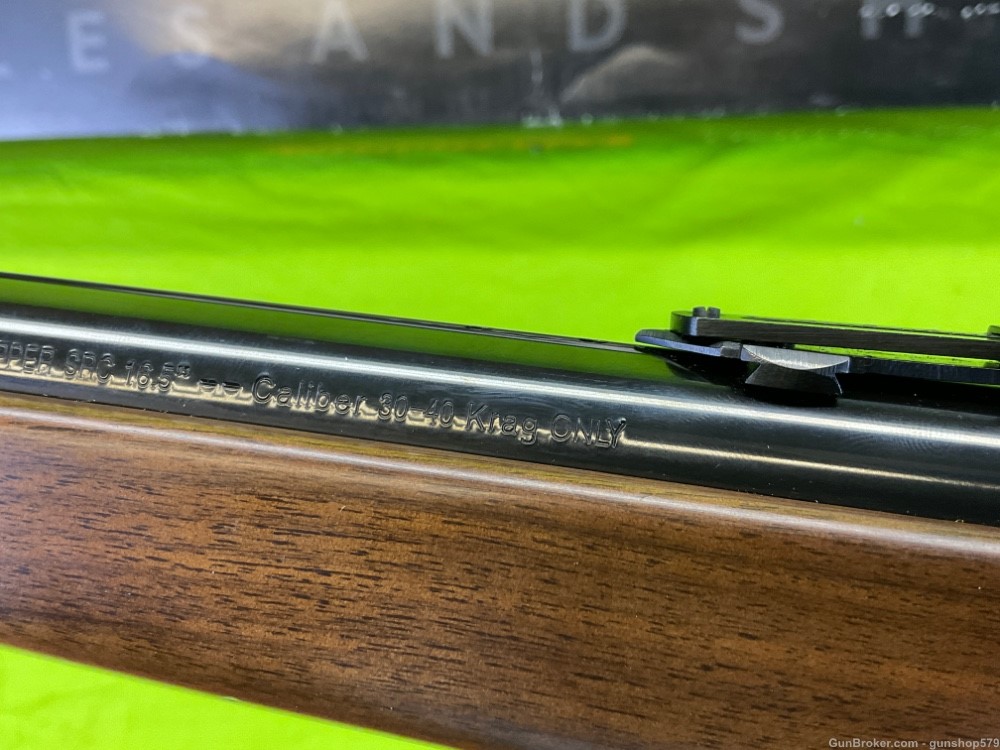 Limited Winchester 1885 High Wall Trapper 30-40 Krag 16 In Walnut Letter -img-22