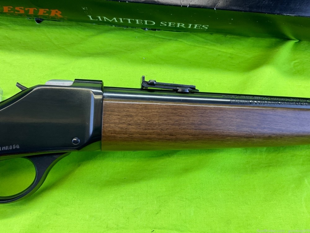 Limited Winchester 1885 High Wall Trapper 30-40 Krag 16 In Walnut Letter -img-10