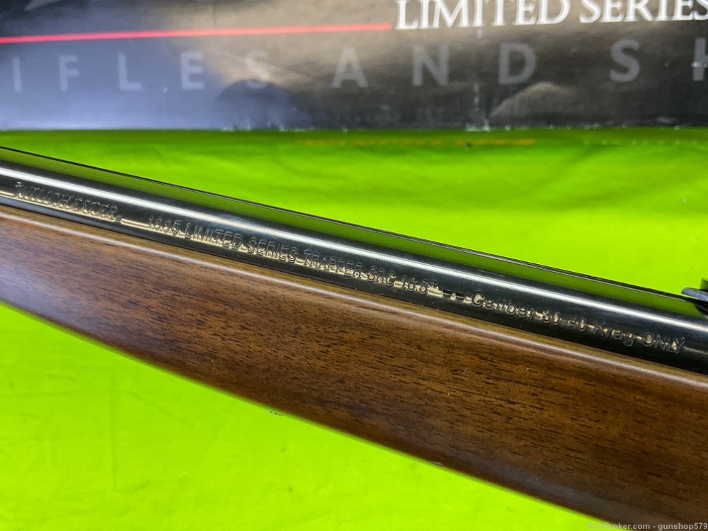 Limited Winchester 1885 High Wall Trapper 30-40 Krag 16 In Walnut Letter -img-23