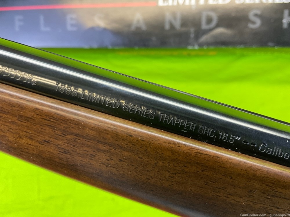 Limited Winchester 1885 High Wall Trapper 30-40 Krag 16 In Walnut Letter -img-24