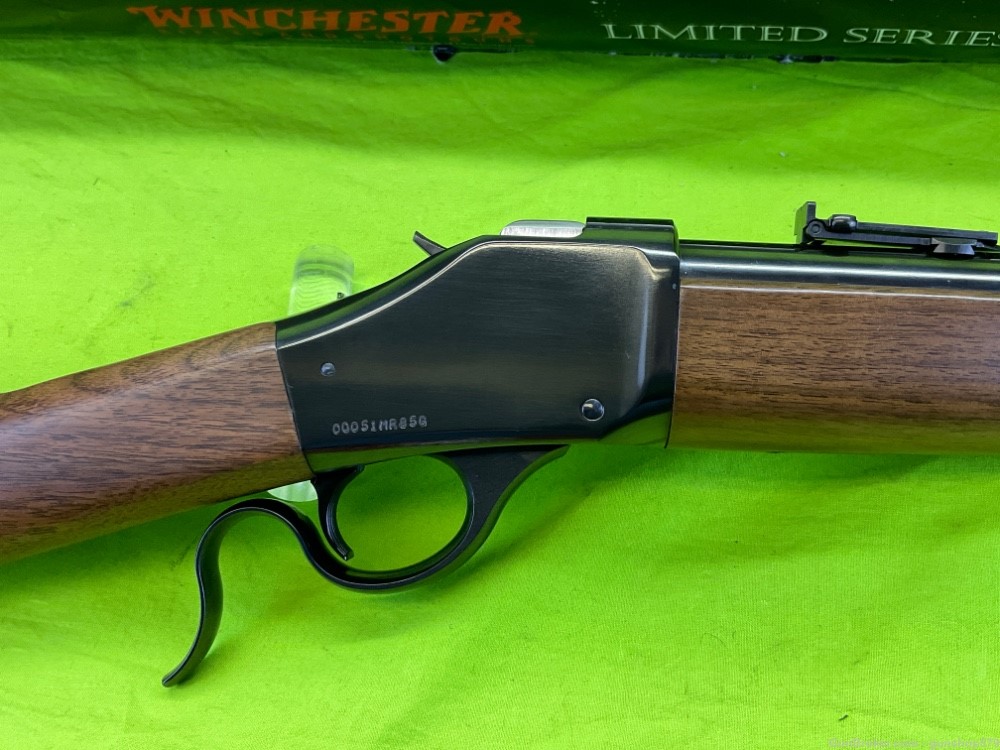 Limited Winchester 1885 High Wall Trapper 30-40 Krag 16 In Walnut Letter -img-9