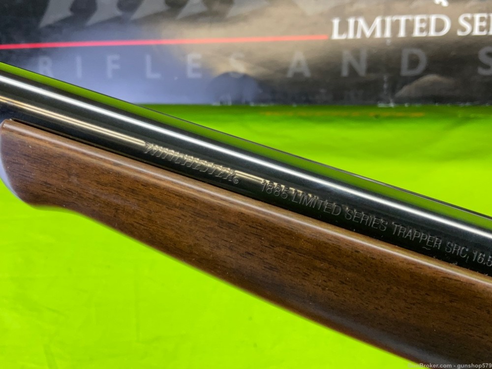 Limited Winchester 1885 High Wall Trapper 30-40 Krag 16 In Walnut Letter -img-14