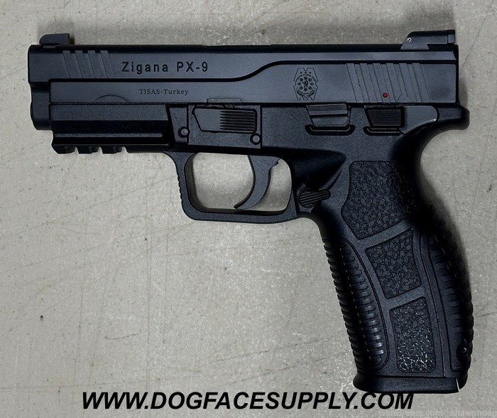 Tisas Zigana PX-9 Pistol/ Philippine National Police marked- New in Box-img-6