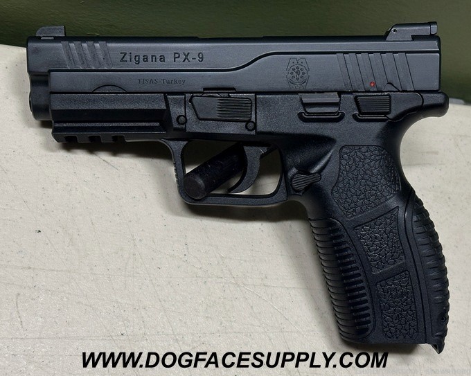 Tisas Zigana PX-9 Pistol/ Philippine National Police marked- New in Box-img-8