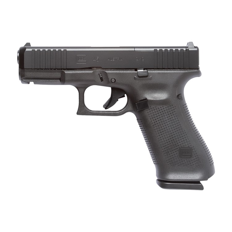 GLOCK G45 MOS Compact 9mm Luger Gen5 4.02in 17+1rd Fixed Sights Blk Pistol-img-1
